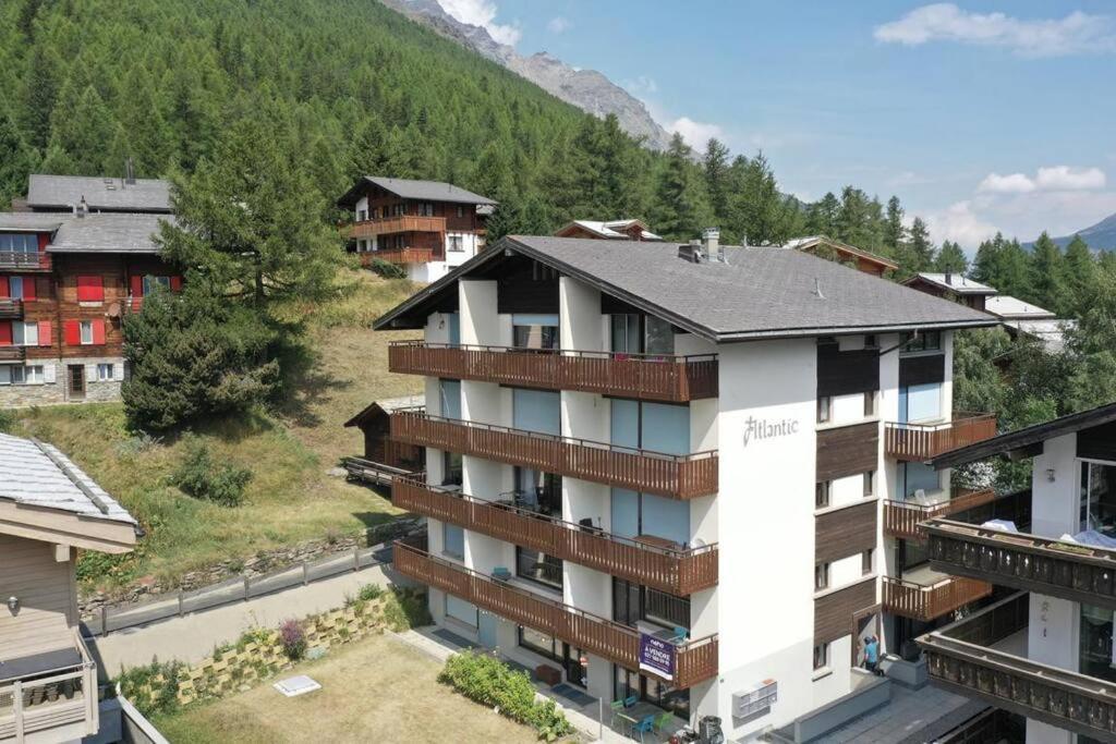 Stilvolles Und Erschwingliches Studio: Der Perfekte Rueckzugsort Fuer Kurzaufenthalte Saas Fee Exteriér fotografie